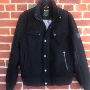 Schott Wool sz L Bomber Jacket